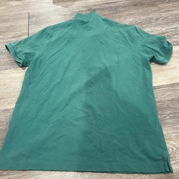 Burberry Brit Large Aqua Blue Green Classic Fit Polo - Picture 5 of 7